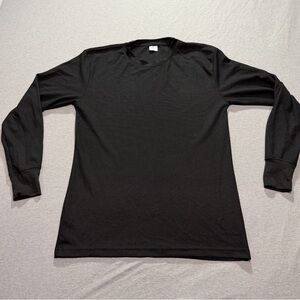 Supreme Classic Black Long Sleeve Top XL